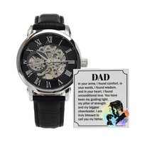 Load image into Gallery viewer, To My Father - Openwork Watch
