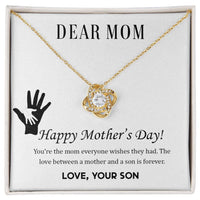 Load image into Gallery viewer, To My Mother - Love Knot Necklace
