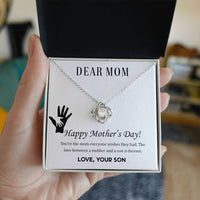 Load image into Gallery viewer, To My Mother - Love Knot Necklace
