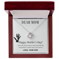 Load image into Gallery viewer, To My Mother - Love Knot Necklace
